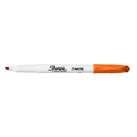 Sharpie S-Note Neon Orange Creative Marker  Sharpie Markers