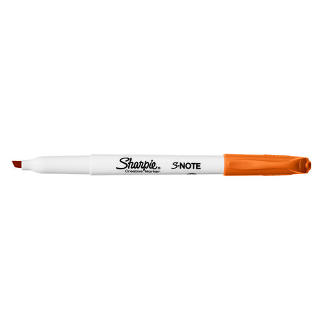 Sharpie S-Note Neon Orange Creative Marker