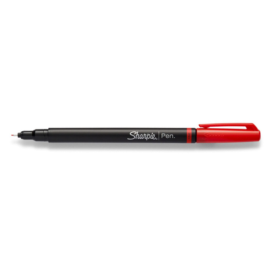 Sharpie Pen Red Fine  Sharpie Felt Tip Pen