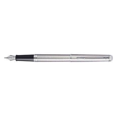 Waterman Hemisphere Essential Stainless Steel CT Fountain Pen Medium  Waterman Fountain Pens