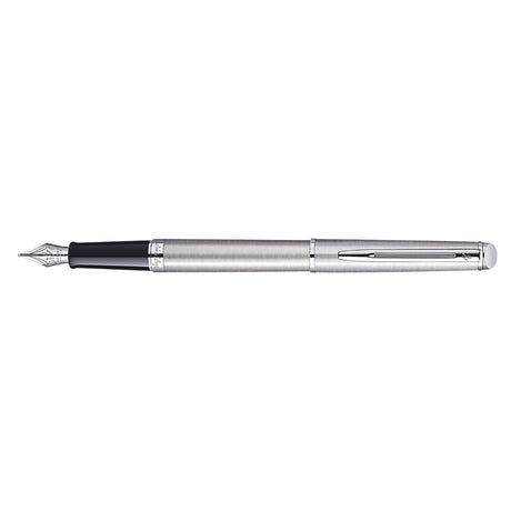 Waterman Hemisphere Essential Stainless Steel CT Fountain Pen Broad Fine  Waterman Fountain Pens