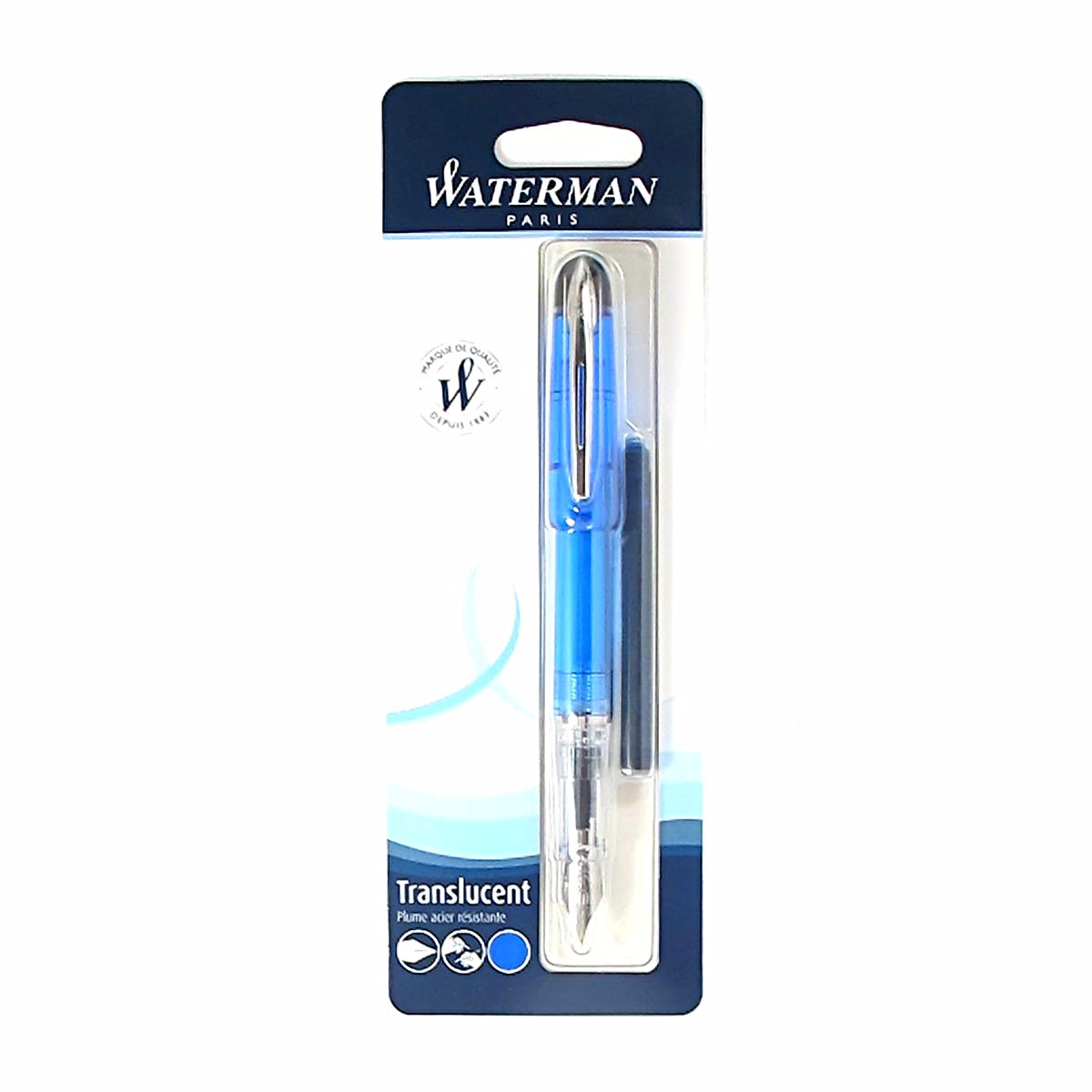 Waterman　Kultur Waterman Kultur Fountain Pen Blue Fine – PensAndPencils.Net