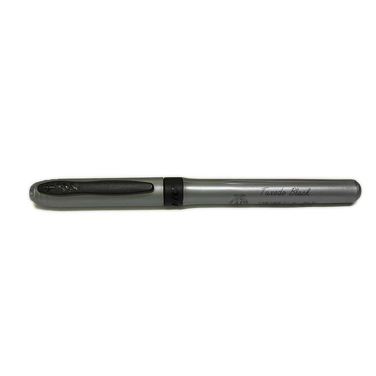 929328-6 BIC Ultra Fine-Tip Mark-It Ultra-Fine Tip Permanent Marker, Tuxedo  Black, 12 PK