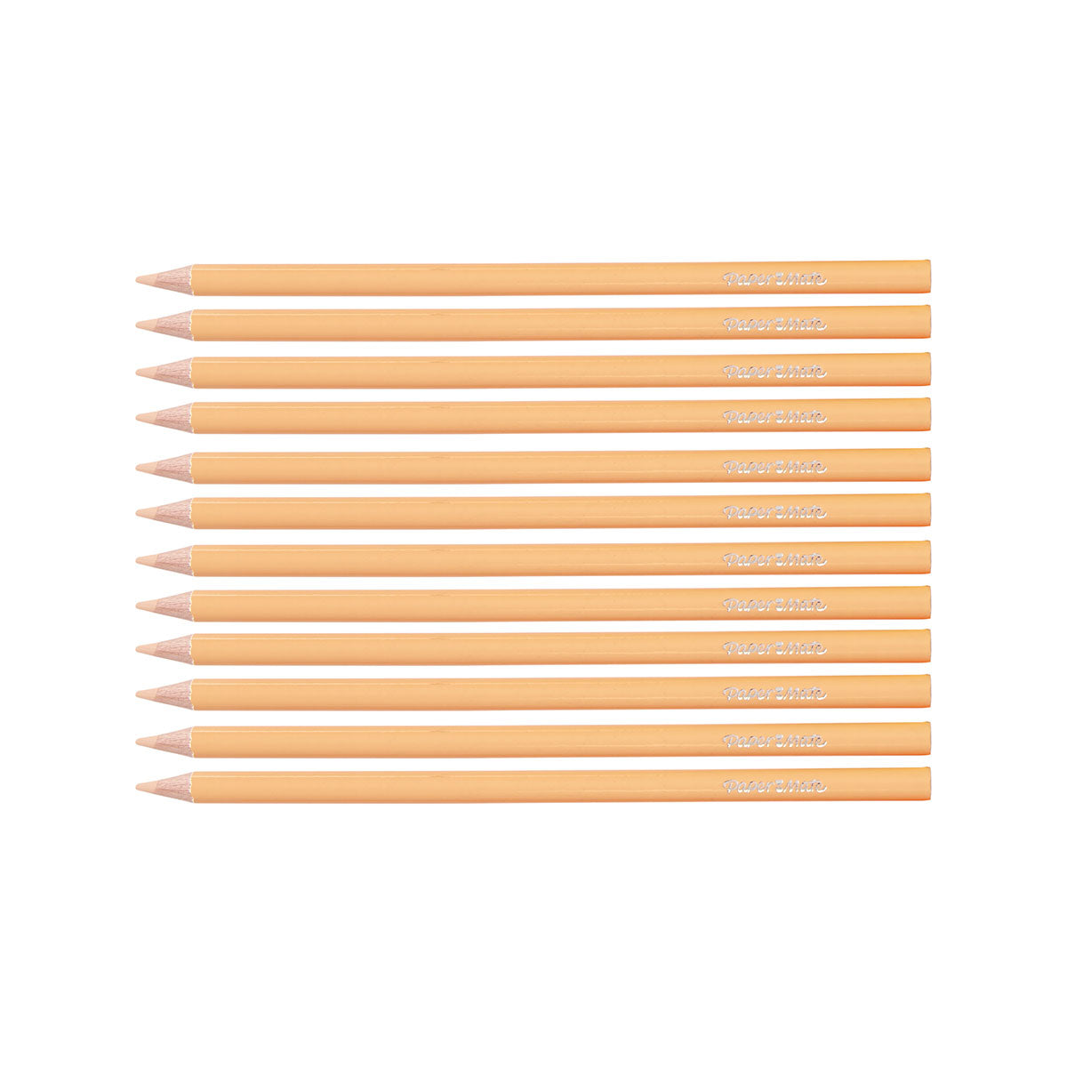 Paper Mate Colored Pencils Peach Pack of 12  Paper Mate Pencils