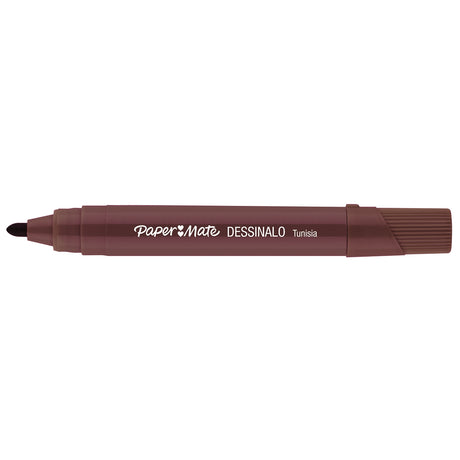 Brown coloring marker
