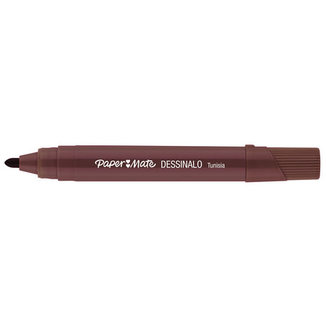 Brown coloring marker