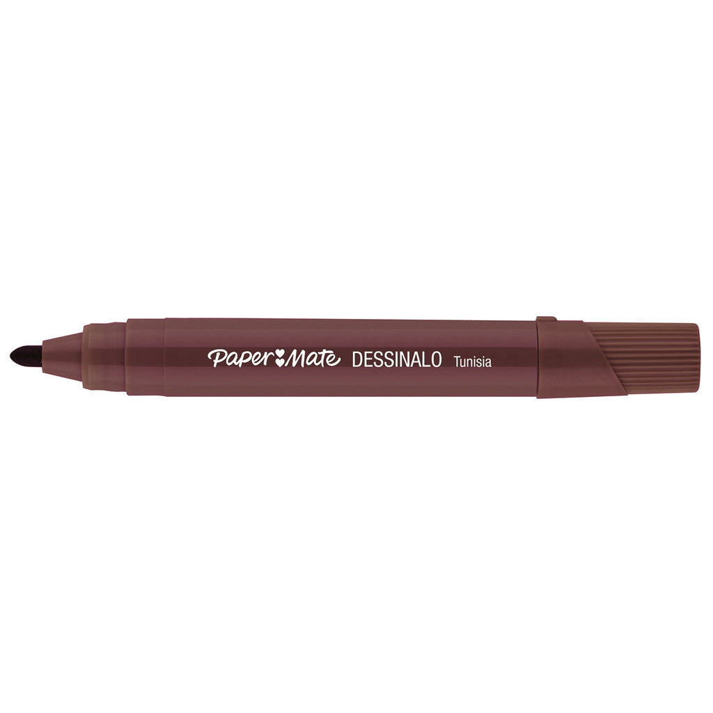 Brown coloring marker