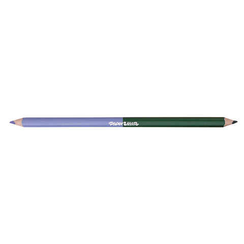 Paper Mate Lilac and Emerald Colored Pencil Dual Ended  Paper Mate Pencils