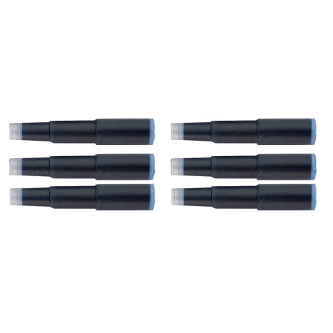 Cross Fountain Pen Ink Cartridges Blue Black Pack of 6, 8924  Cross Fountain Pen Ink Cartridges
