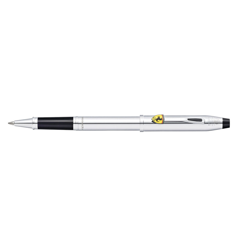 Cross Century II Scuderia Ferrari Polished Chrome Rollerball Pen