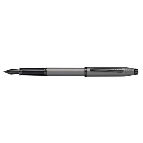 Pre Owned Cross Century II Gunmetal Gray Fountain Pen Medium AT0086-115MJ