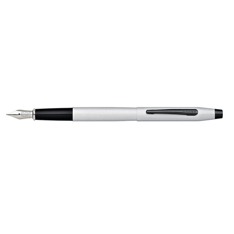 Cross Classic Century Brushed Chrome Fountain Pen Medium AT0086-124MS