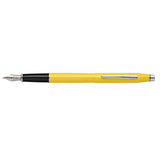 Cross Classic Century Sunrise Yellow Pearlescent Lacquer Fountain Pen  Cross Fountain Pens