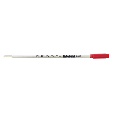 Cross Red Ballpoint Pen Refill 8515, Red Medium Ink