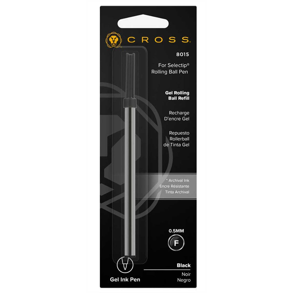 Cross Rollerball Refill, Black Fine 8015