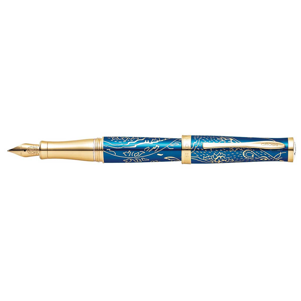 Cross Sauvage 2020 Year of the Rat Special-Edition 18k Gold Medium Nib Fountain Pen (In Standard Cross Gift Box)  Cross Fountain Pens