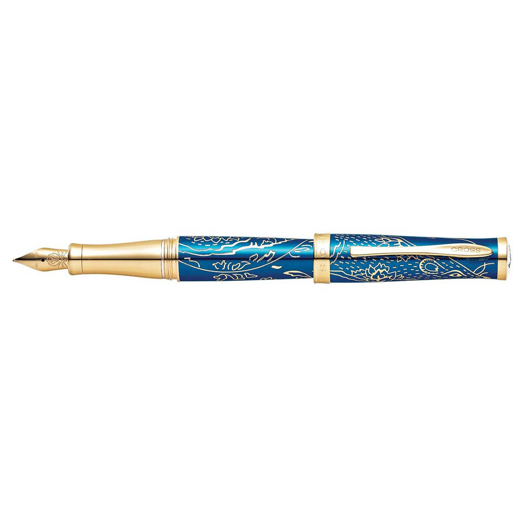 Cross Sauvage 2020 Year of the Rat Special-Edition 18k Gold Medium Nib Fountain Pen (In Standard Cross Gift Box)