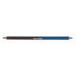Paper Mate Chrome Dark Chocolate and Kingfisher Blue Colored Pencil Dual Ended  Paper Mate Pencils