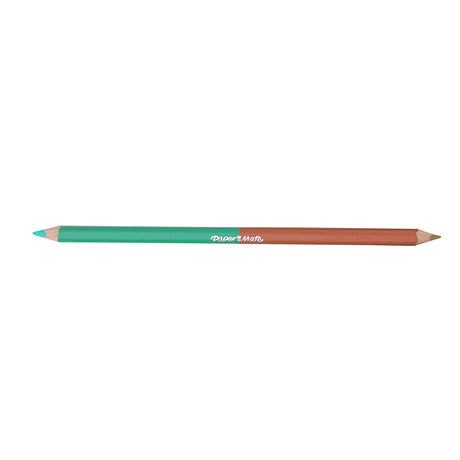 Paper Mate Jade and Burnt Ochre Colored Pencil Dual Ended  Paper Mate Pencils