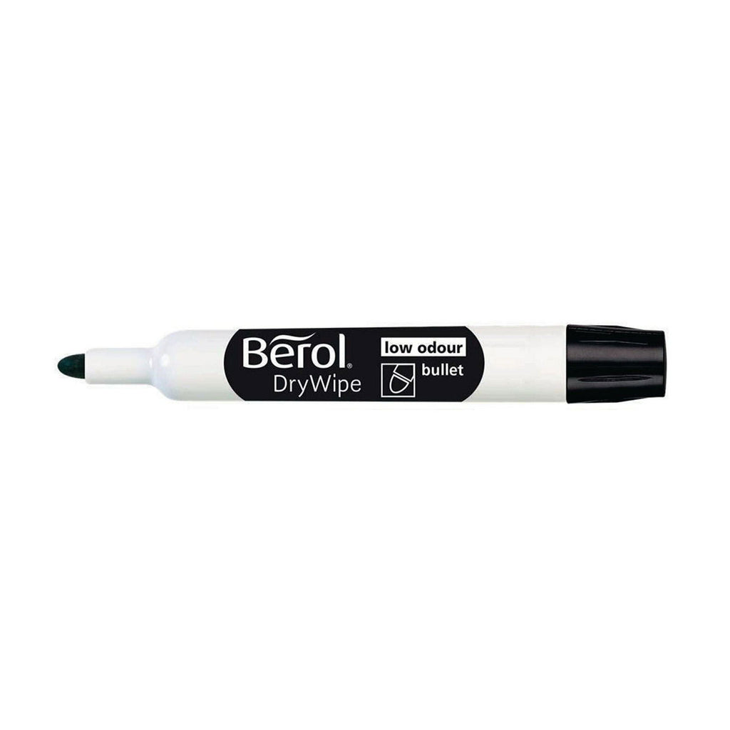 Berol Dry Erase Marker Black Bullet Tip
