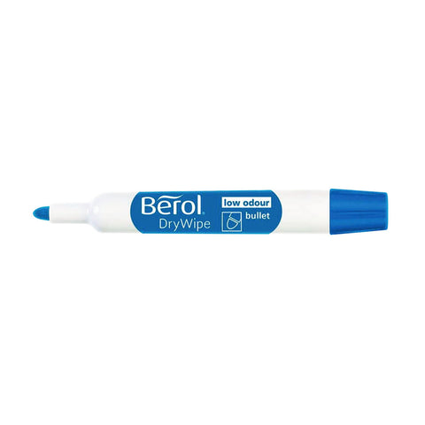 Berol Dry Erase Marker Blue Bullet Tip  Berol Dry Erase Markers