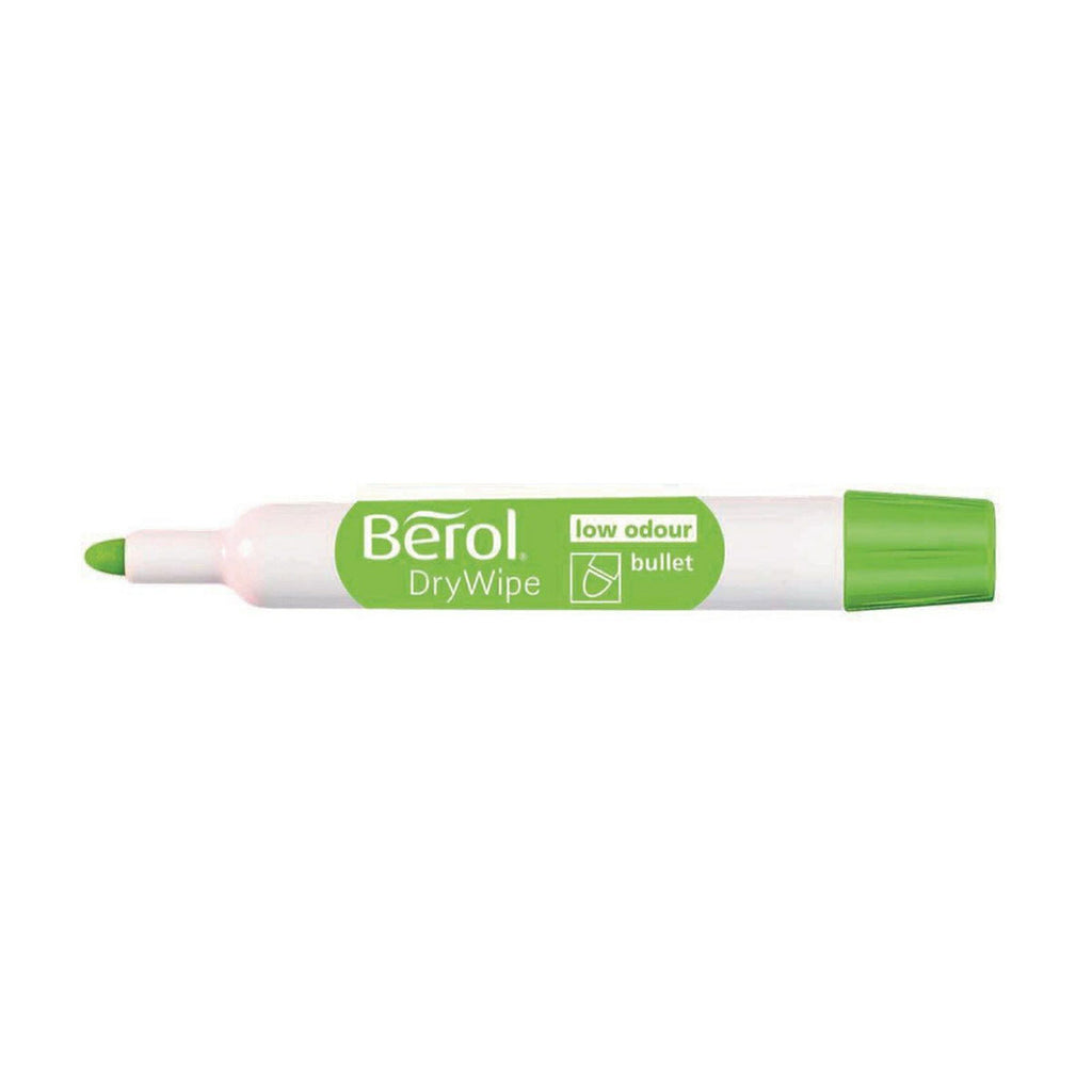 Berol Dry Erase Marker Lime Bullet Tip  Berol Dry Erase Markers