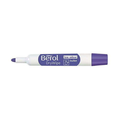 Berol Dry Erase Marker Purple Bullet Tip  Berol Dry Erase Markers