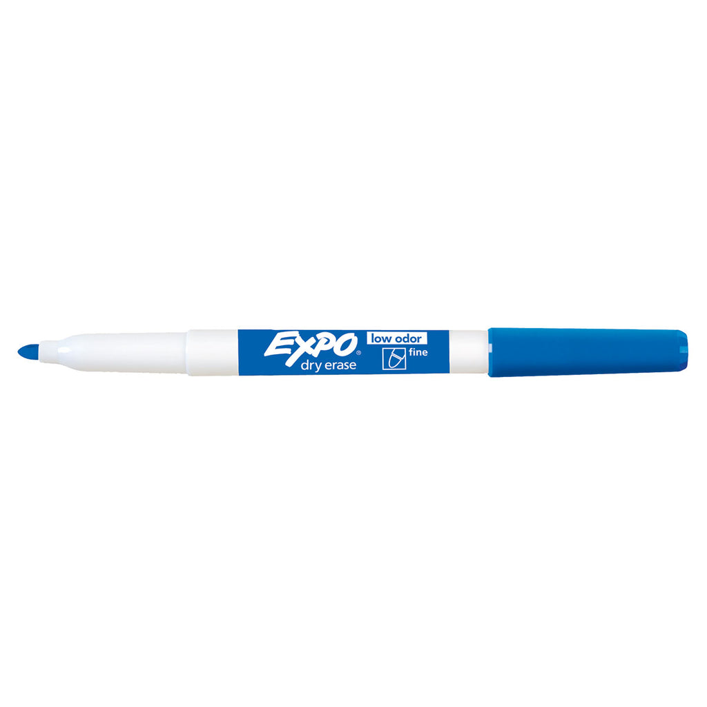 Expo Blue Fine Tip Dry Erase Markers  Expo Dry Erase Markers