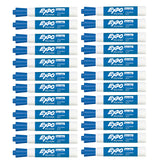 Expo Dry Erase Blue Low Odor Chisel Tip Marker - Bulk Pack of 24  Expo Dry Erase Markers