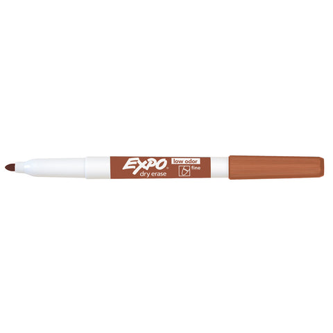 Expo Brown Fine Tip Dry Erase Markers  Expo Dry Erase Markers