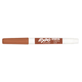 Expo Brown Fine Tip Dry Erase Markers