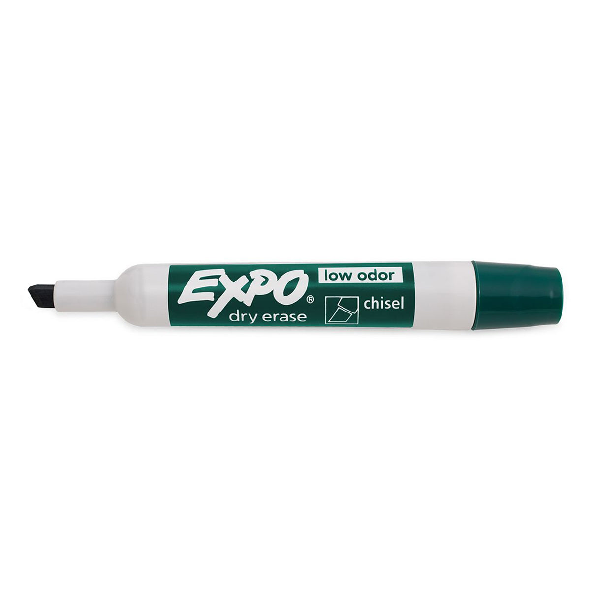 Expo Dry Erase Emerald Low Odor Chisel Tip Marker  Expo Dry Erase Markers