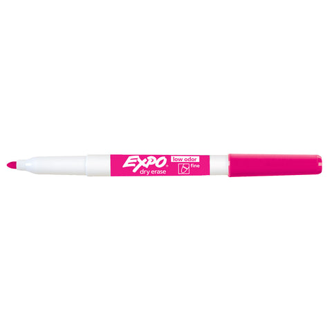 Expo Pink Fine Tip Dry Erase Markers  Expo Dry Erase Markers