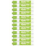 Expo Dry Erase Markers Lime, Chisel Tip 12 Count  Expo Dry Erase Markers