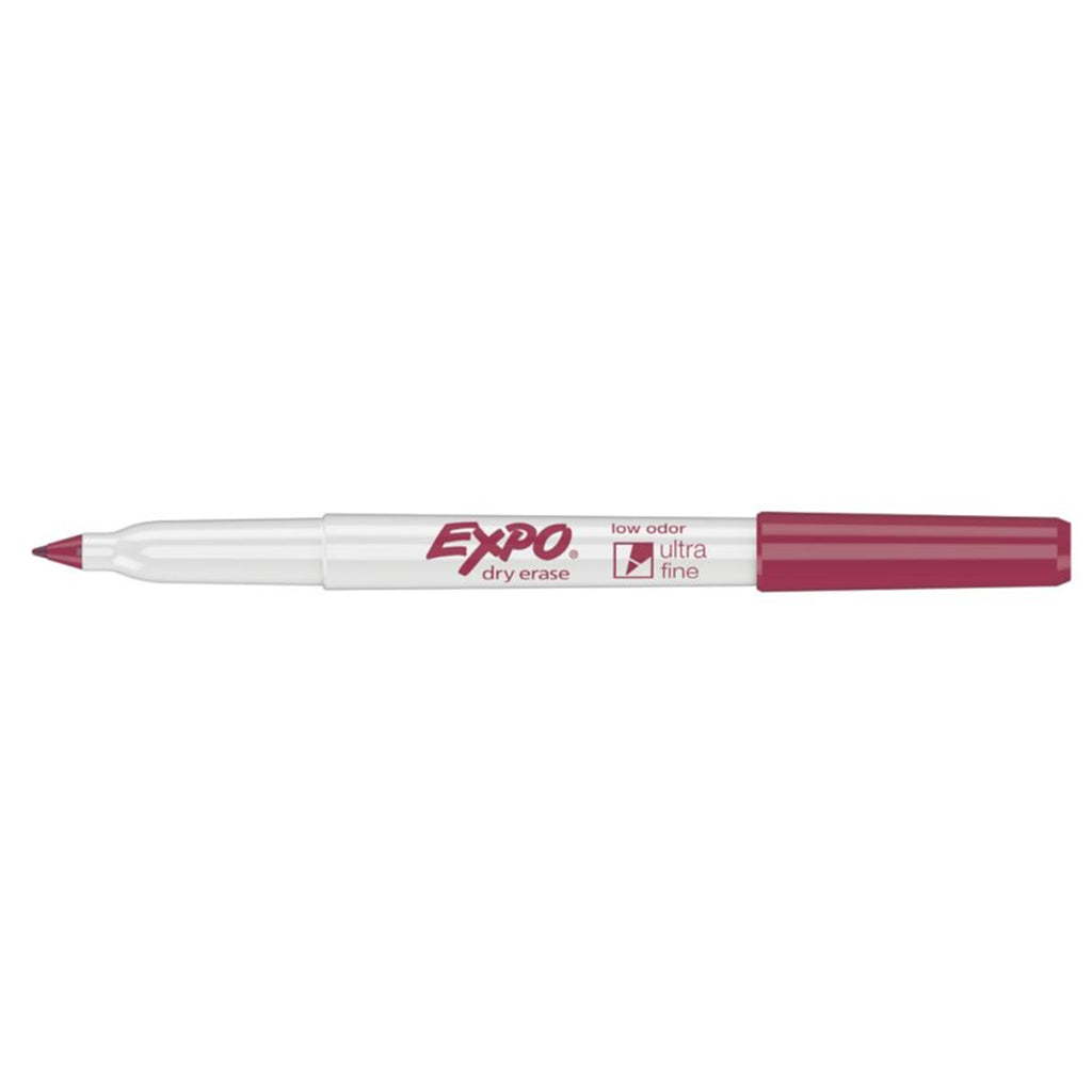 Expo Dry Erase Plum Ultra Fine Low Odor Marker  Expo Dry Erase Markers