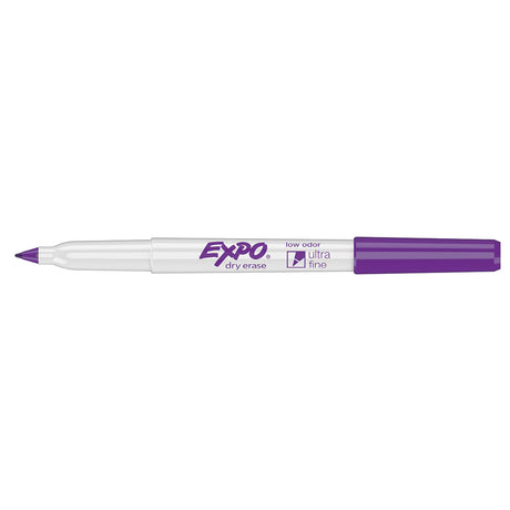 Expo Ultra Fine Purple Dry Erase Low Odor Marker  Expo Dry Erase Markers