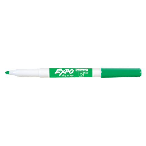 Expo Green Fine Tip Dry Erase Markers