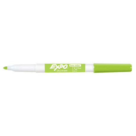Expo Lime Fine Tip Dry Erase Markers Low Odor  Expo Dry Erase Markers