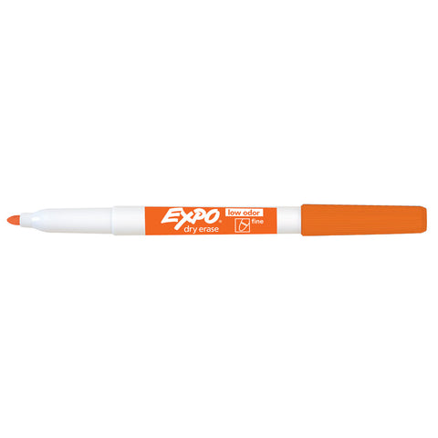 Expo Orange Fine Tip Dry Erase Markers
