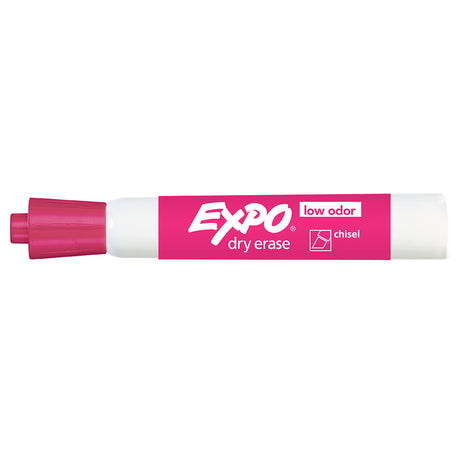Expo Pink Dry Erase Low Odor Marker Chisel Tip  Expo Dry Erase Markers