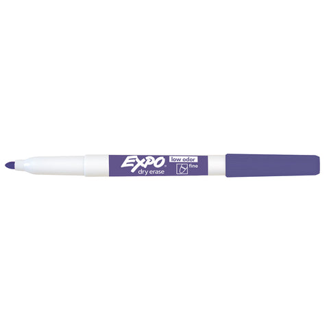 Expo Purple Fine Tip Dry Erase Markers