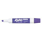 Expo Purple Dry Erase Markers Chisel Tip Pack of 6