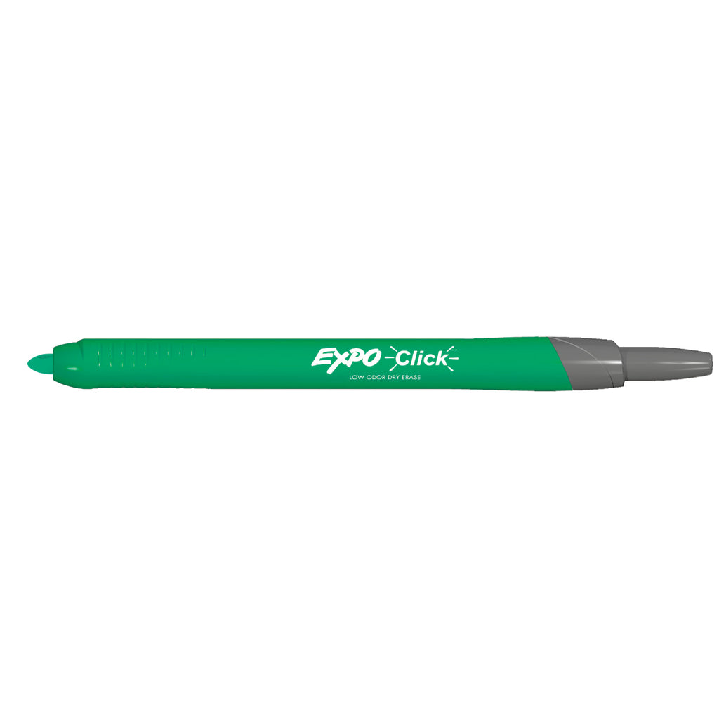 Expo Click Retractable Dry Erase Marker Green Fine