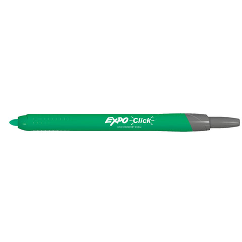 Expo Click Retractable Dry Erase Marker Green Fine