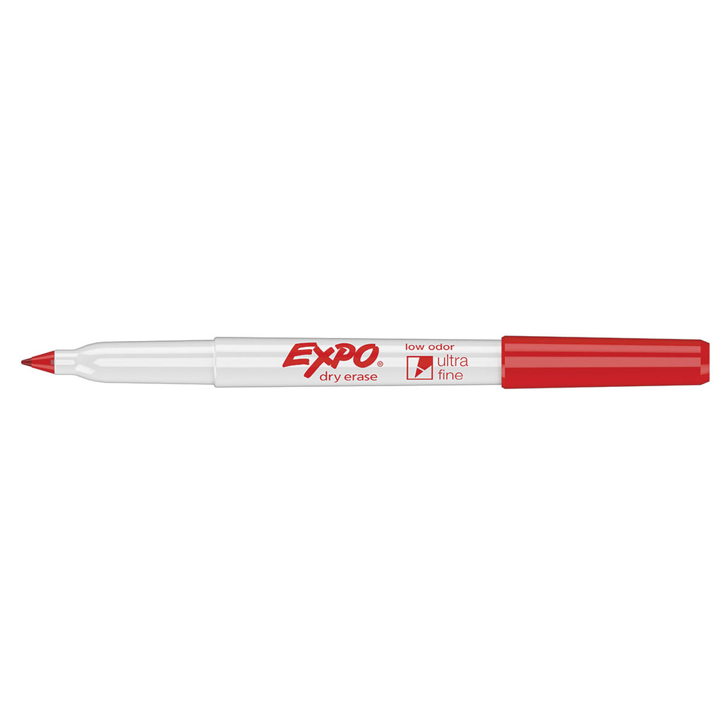 Expo Red Ultra Fine Dry Erase Low Odor Marker 1882346
