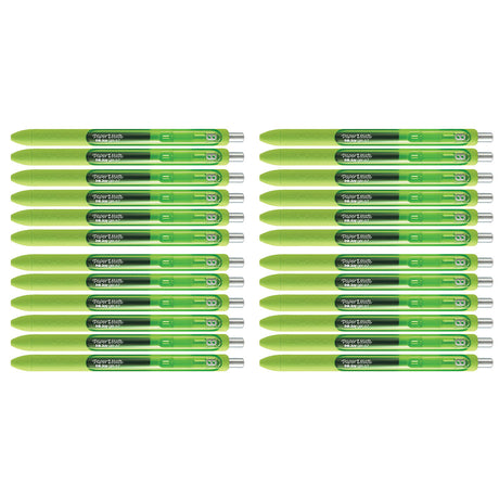 Paper Mate Inkjoy Gel Pen Lime, Medium, Bulk Pack Of 24  Paper Mate Gel Ink Pens