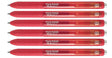 Paper Mate Inkjoy Gel Red Pen Medium Point 0.7 MM Retractable Pack of 6  Paper Mate Gel Ink Pens