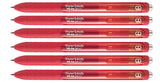 Paper Mate Inkjoy Gel Red Pen Medium Point 0.7 MM Retractable Pack of 6  Paper Mate Gel Ink Pens