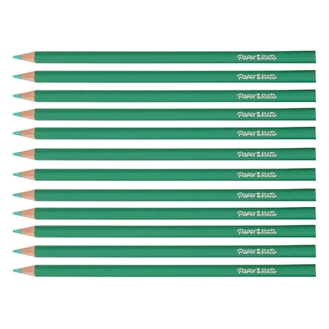 Paper Mate Jade Colored Pencils Pack of 12 (Writes Jade)
