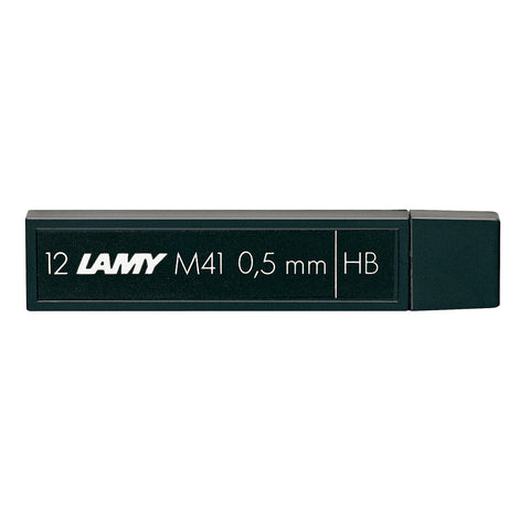 Lamy M 41 0.5 MM HB Lead Refills For Lamy Mechanical Pencils Tube of 12 Leads  Rotring Leads